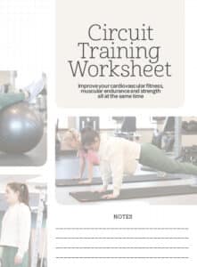 Briomag Circuit Training Worksheet