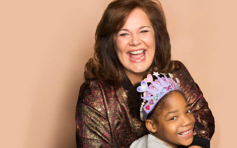 Grief and Loss - Lisa Harper and her daugher Missy smiling for a photo